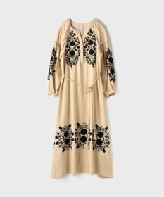 GRACE CONTINENTAL エンブロイダリーカフタンワンピース