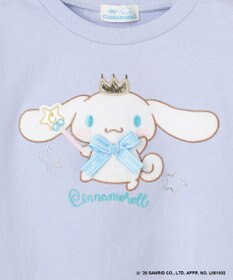 ANY KIDS 【シナモロール×ANY KIDS】アップリケ 長袖Tシャツ