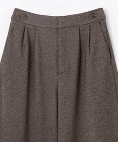 ANY L 【ウエストゴム】ライトツイードパンツ