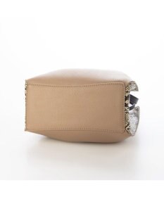 UNBILLION カシュカシュ cachecache / フェイクレザーショルダーバッグ付スクエアトート