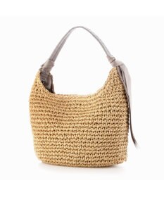 UNBILLION カシュカシュ cachecache / 下がりグログランクロッシェ2wayミニトート