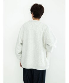 CRAFT STANDARD BOUTIQUE ケーブル柄カットカーディガン2