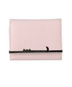 tsumori chisato CARRY クロスエンボス 3つ折りミニ財布