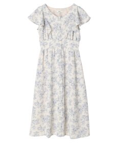 earth music&ecology フラワーフレアワンピース