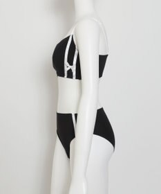 WEGO 【ブラトップ＆ショーツセット】Liliane　Ciel　サイドライン