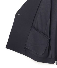 uncrave バックサテンジョーゼット ノーカラージャケット