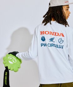 PW CIRCULUS 〈Hondaコラボ〉【UNISEX】 モックネックT ゴルフ