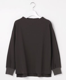 J.PRESS LADIES ジョーゼットダンボール ボトルネック カットソー