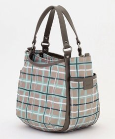 Y'SACCS ドローイングチェック2WAYミニトート