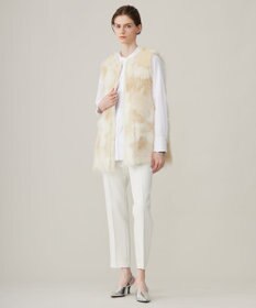 ICB 【洗える】トリプルクロスツイル スティックパンツ