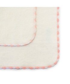 Mother garden しろたん サガラミニタオル 《白》 単品 25cm×25cm