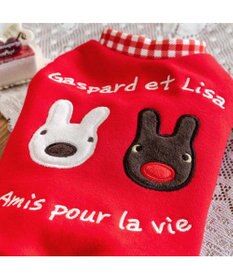 PET PARADISE リサとガスパール 脇開き ベスト 《レッド》 中型犬 大型犬