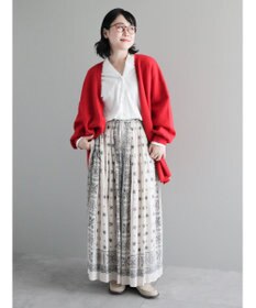 CRAFT STANDARD BOUTIQUE ＶネックＢＩＧシルエットカーディガン