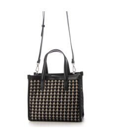 UNBILLION カシュカシュ cachecache / ハート柄レーススクエア2wayトート