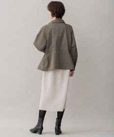 自由区 L 【撥水加工/洗える】キルトコンビアウター