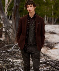 JOSEPH ABBOUD 【キングサイズ・軽量/ストレッチ/JAPANファブリック】 ミックス カラーツィード ジャケット