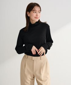 Green Parks シアーリブタートルプルオーバー