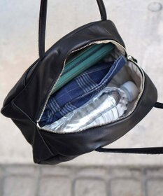 FOLNA RD ソフトレザーボストンバッグ S-SIZE