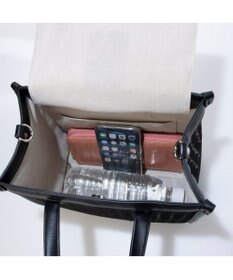 UNBILLION カシュカシュ cachecache / ハート柄レーススクエア2wayトート