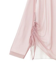 earth music&ecology ＳＥＴ２点ドロストシアープルオーバー＋ロゴＴｅｅ