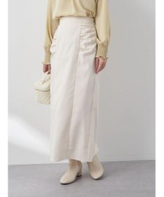 earth music&ecology ギャザーナロースカート