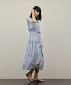 GRACE CONTINENTAL ペイズリーカレイドプリントワンピース