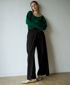 BEIGE， 【一部店舗限定】HENRI EN VARGO / ALYSSA フラットパンプス