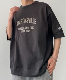 WEGO 【綿100%/MLサイズ展開】DISCUS　ルーズカレッ１００％