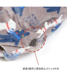 PET PARADISE リサとガスパール  遠赤外線 筒型寝袋《であい柄》 42×70cm