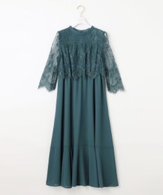 ANY SIS 【洗える】レーシーケープ ドレス