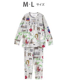 tsumori chisato SLEEP ツモリチサト パジャマ 長袖 長ズボン 綿混(本体) あったか レディース  UDW450 /ワコール