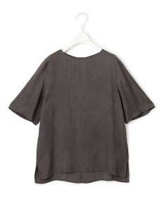 ICB 【洗える】 キュプラピグメントクロス ブラウス