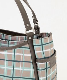 Y'SACCS ドローイングチェック2WAYミニトート