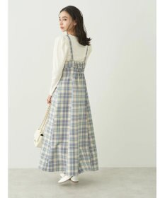 earth music&ecology ＣＨＥＣＫハイウエストフレアジャンスカ