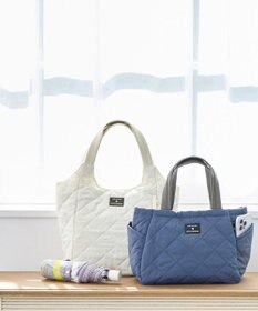 ROOTOTE 3674【仕切り+自立+撥水】LT.ラウンド.パルーティ.キルト-D