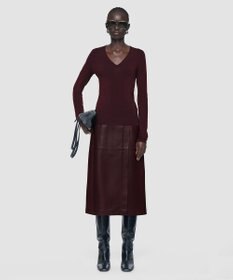 JOSEPH 【洗える】シルクストレッチVネックトップ