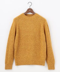 JOSEPH ABBOUD MOUNTAIN 【WEB限定・SPACE/イタリア糸使用/軽く暖かい/豊富なカラー】 ラムウール　クルーネック ニット