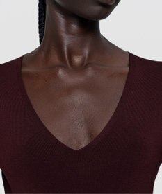 JOSEPH 【洗える】シルクストレッチVネックトップ