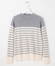 J.PRESS LADIES S SOFT TOUCH WOOL ボーダー ニット