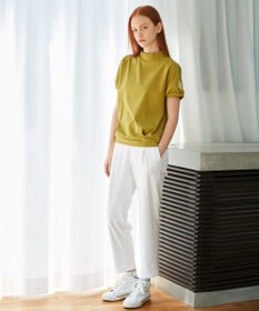 23区GOLF 【23Fondation】セミワイド テーパードパンツ