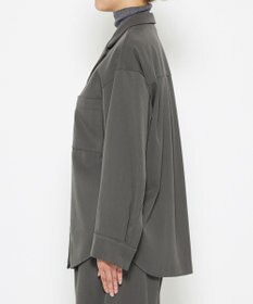 uncrave 【UNISEXあり】ギャバジン シャツ（uncrave WHITE）