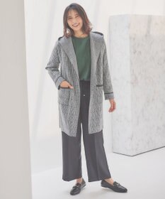 ANY 【洗濯機可】フーディーコーディガン