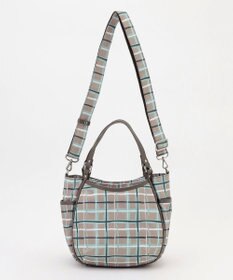 Y'SACCS ドローイングチェック2WAYミニトート