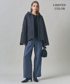 ICB 【WEB限定カラーあり・撥水加工】ADSダウン フーデットミドル丈コート