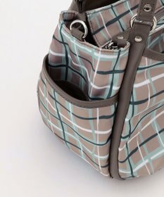 Y'SACCS ドローイングチェック2WAYミニトート