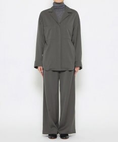 uncrave 【UNISEXあり】ギャバジン シャツ（uncrave WHITE）