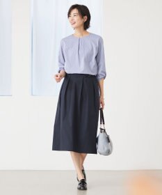 J.PRESS LADIES 【洗える】バイオエアフロー フレアー スカート