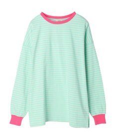 earth music&ecology トリカラーボーダーロンＴＥＥ