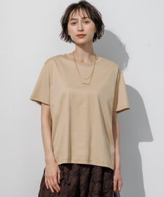 23区 シルキータッチ ベーシック Tシャツ