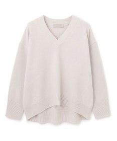 UNFILO ウールカシミヤ Vネックニット